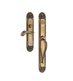 Roshanara Single Sided Brass Door Entrance Sets
