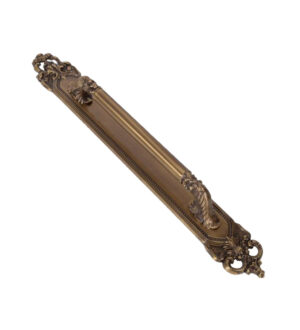 Atina on Plate Brass Door Pull Handle on Plate