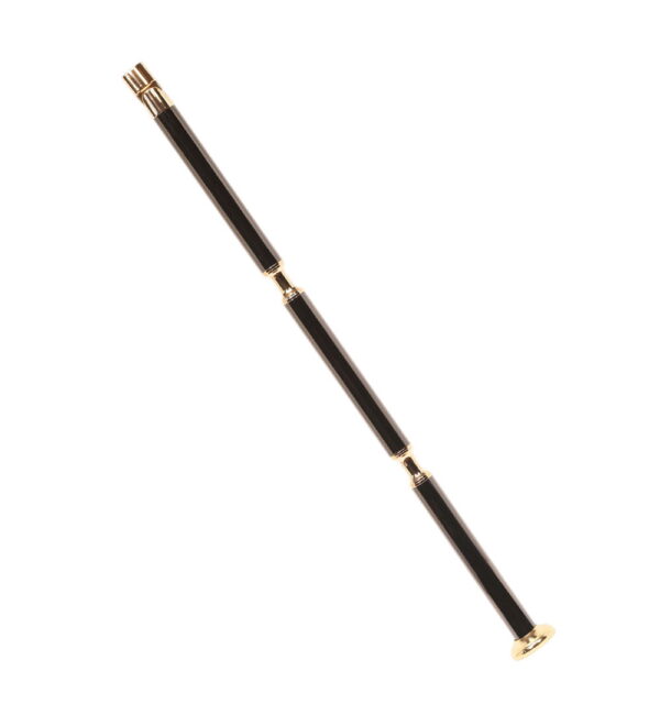 Eliza Black  Gold  Brass Balustrade