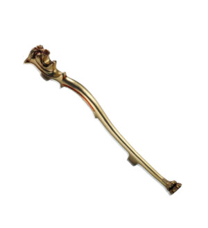 Lion Brass Door Pull Handle