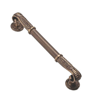 Pharaoh Fluted Brass Door Pull Handle