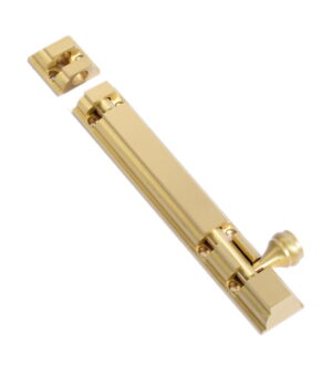 Royal Gold Stain Matt Brass Tower Bolt
