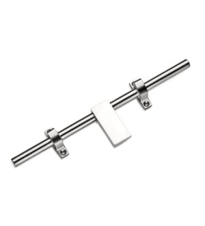 Round-Latch Sliding Bolt Brass