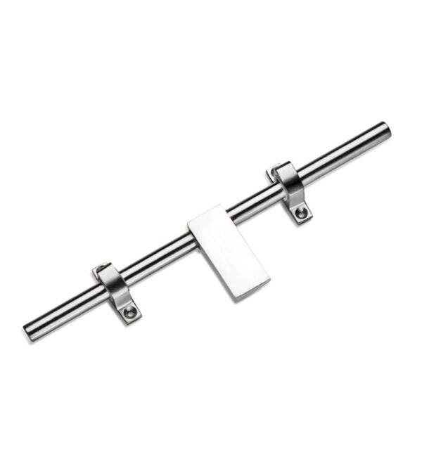 Round-Latch Sliding Bolt Brass