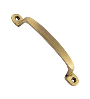 Domino Brass Cabinet Pull Handle