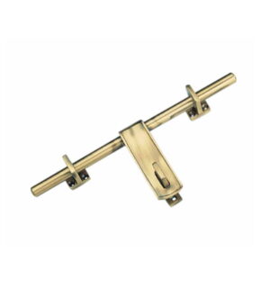 Sliding Bolt Exposed  Brass