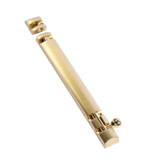 Half Round Gold Stain Brass Tower Bolt