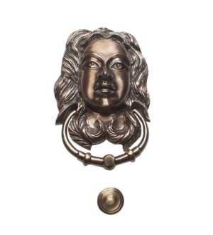 Lady Dina Brass Door Knocker