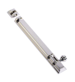 Royal Brushed Nickel Brass Tower Bolt